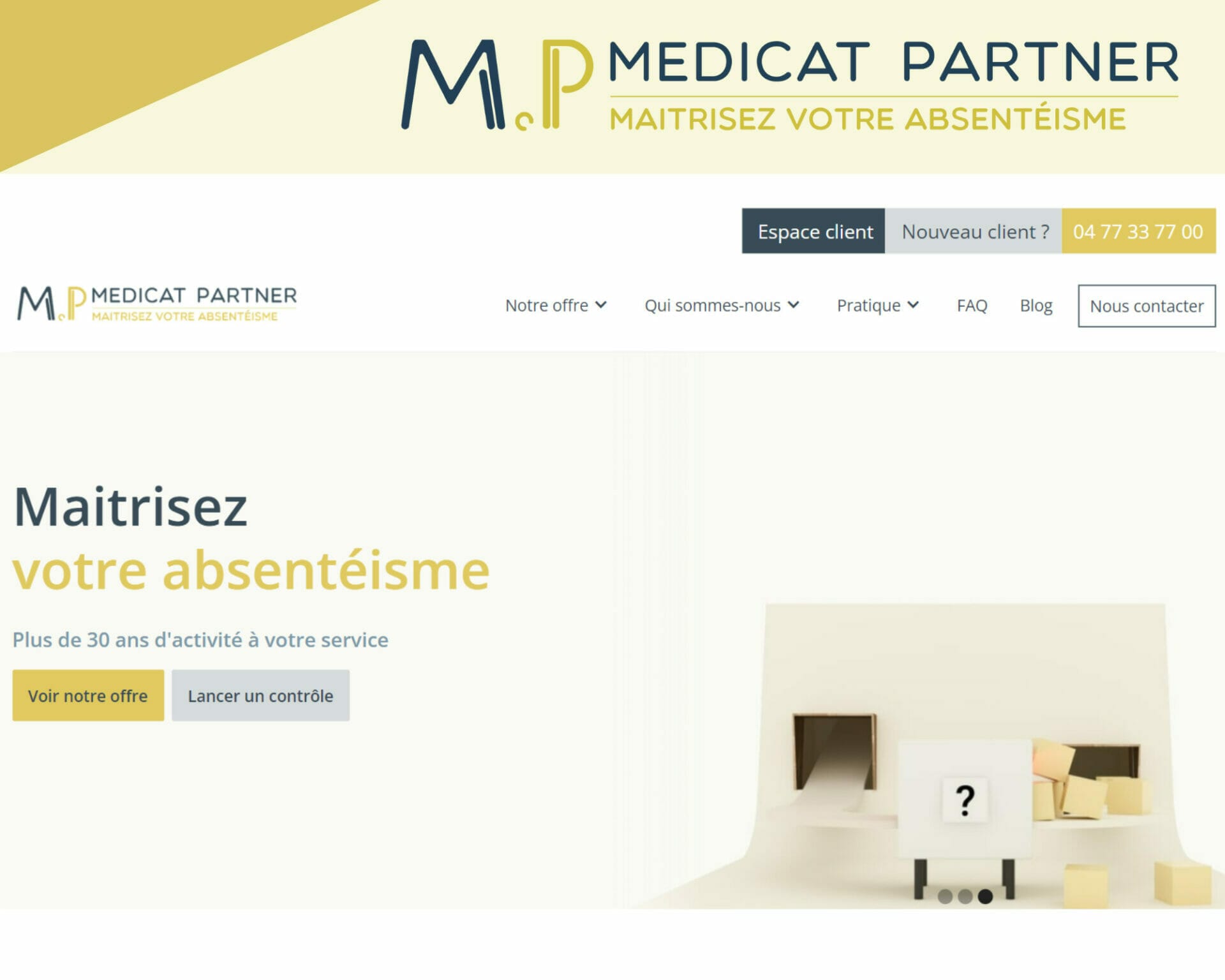 Lancer un contrôle médical employeur - Medicat Partner vous accompagne